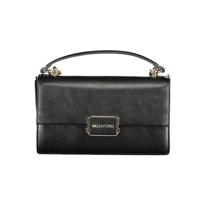 Black Polyethylene Women Handbag-Mario Valentino-LabelTerrace.com