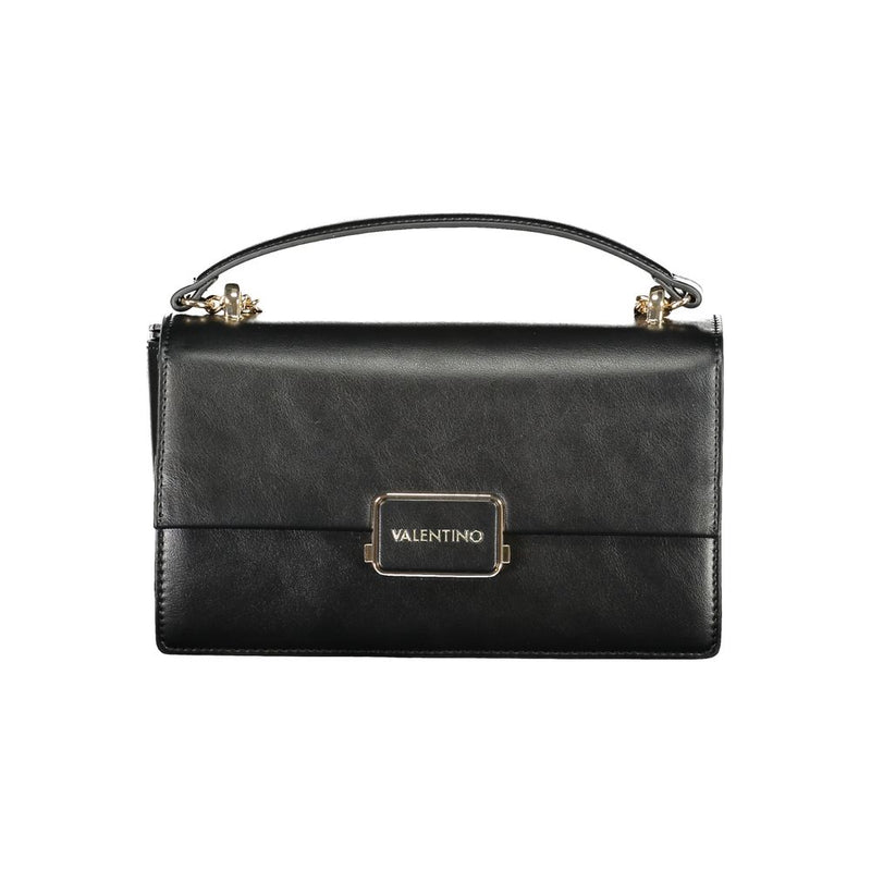 Black Polyethylene Women Handbag-Mario Valentino-LabelTerrace.com