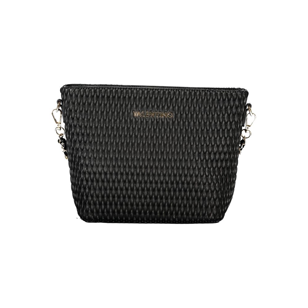 Black Polyethylene Women Handbag-Mario Valentino-LabelTerrace.com