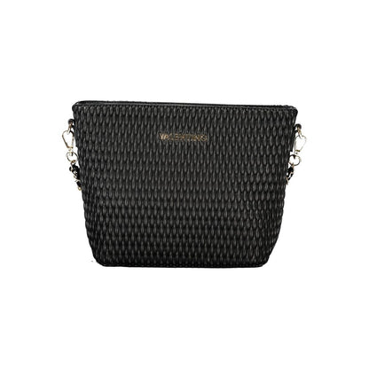 Black Polyethylene Women Handbag-Mario Valentino-LabelTerrace.com