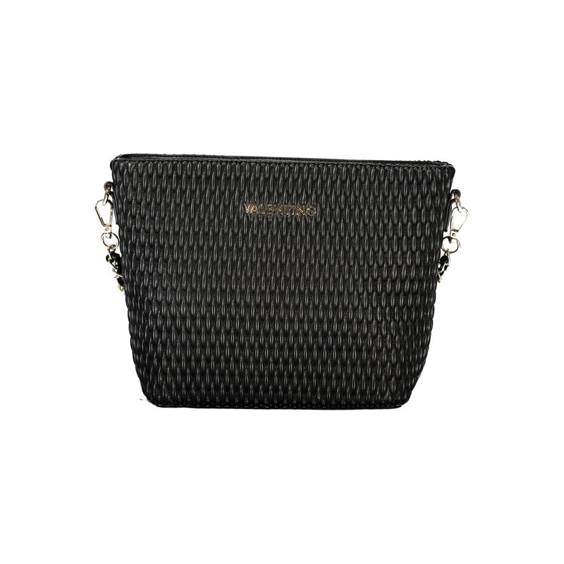 Black Polyethylene Women Handbag-Mario Valentino-LabelTerrace.com