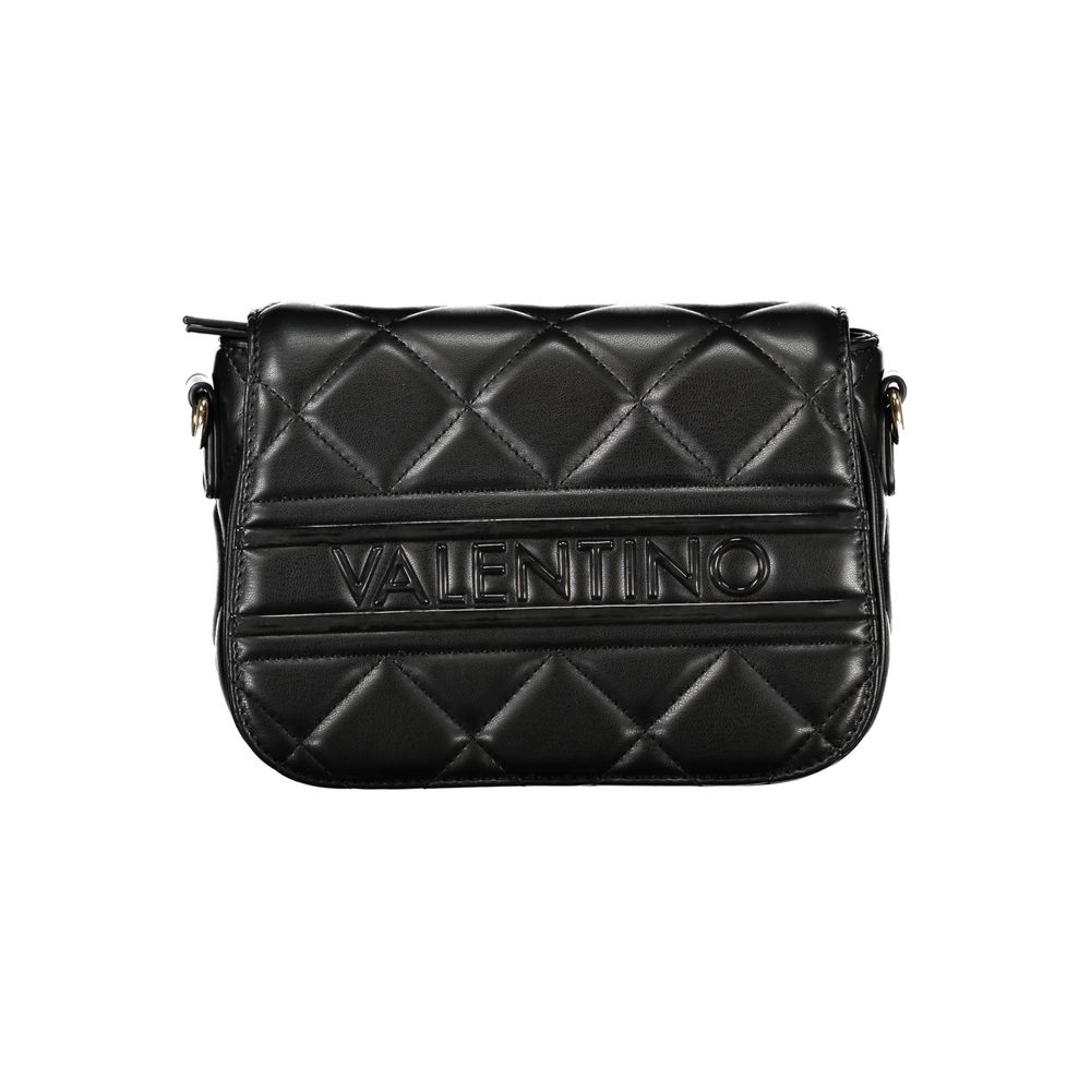 Black Polyethylene Women Handbag-Mario Valentino-LabelTerrace.com