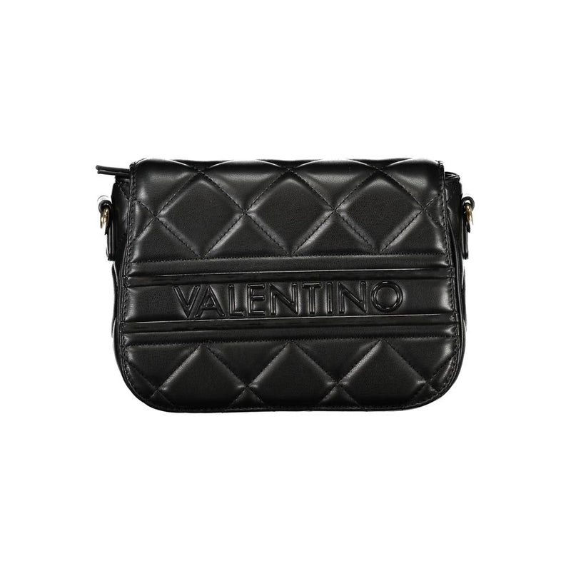 Black Polyethylene Women Handbag-Mario Valentino-LabelTerrace.com