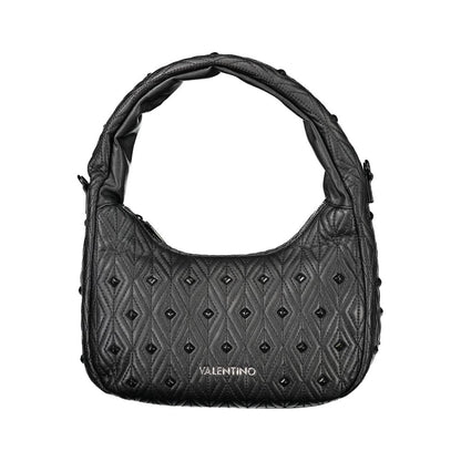 Black Polyethylene Women Handbag-Mario Valentino-LabelTerrace.com