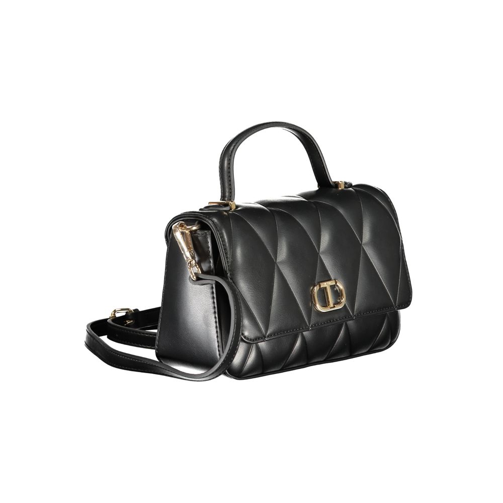Black Polyethylene Women Handbag-Twinset-LabelTerrace.com