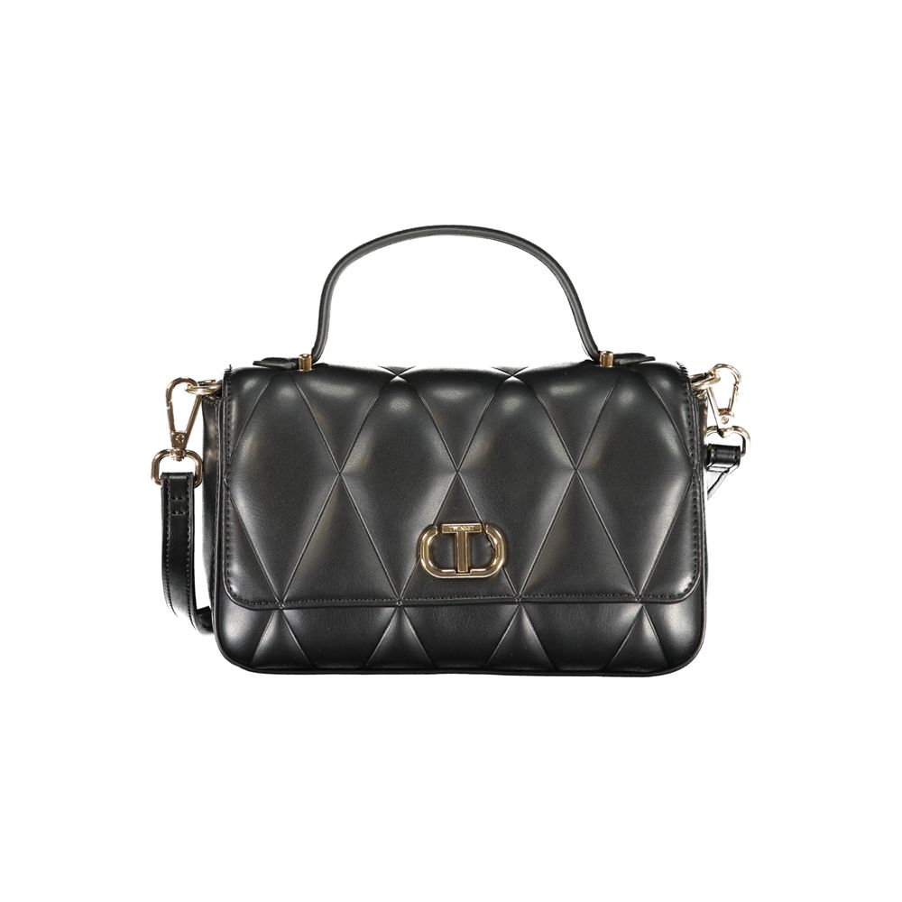 Black Polyethylene Women Handbag-Twinset-LabelTerrace.com