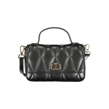 Black Polyethylene Women Handbag-Twinset-LabelTerrace.com