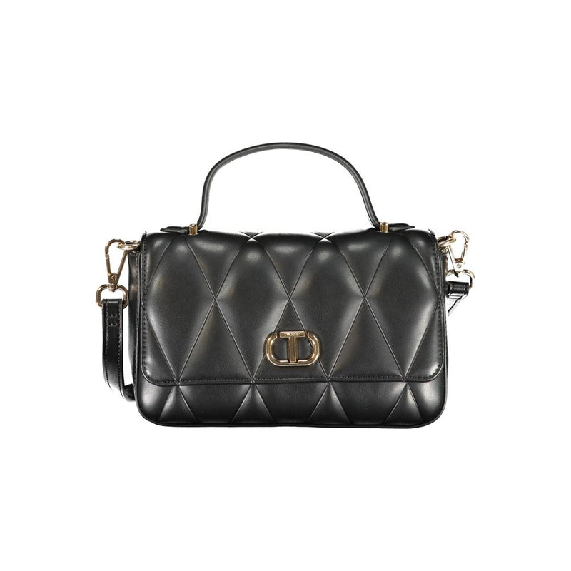 Black Polyethylene Women Handbag-Twinset-LabelTerrace.com