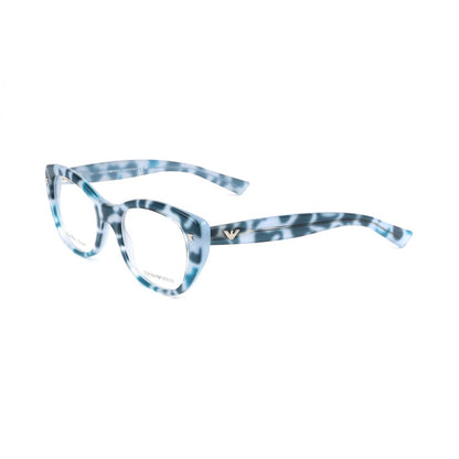 Blue Acetate Glasses (Frames)-Emporio Armani-LabelTerrace.com