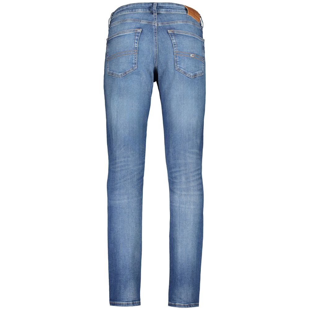Blue Cotton Men Jeans-Tommy Hilfiger-LabelTerrace.com