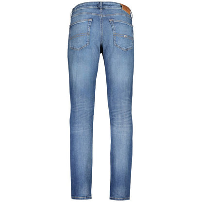 Blue Cotton Men Jeans-Tommy Hilfiger-LabelTerrace.com
