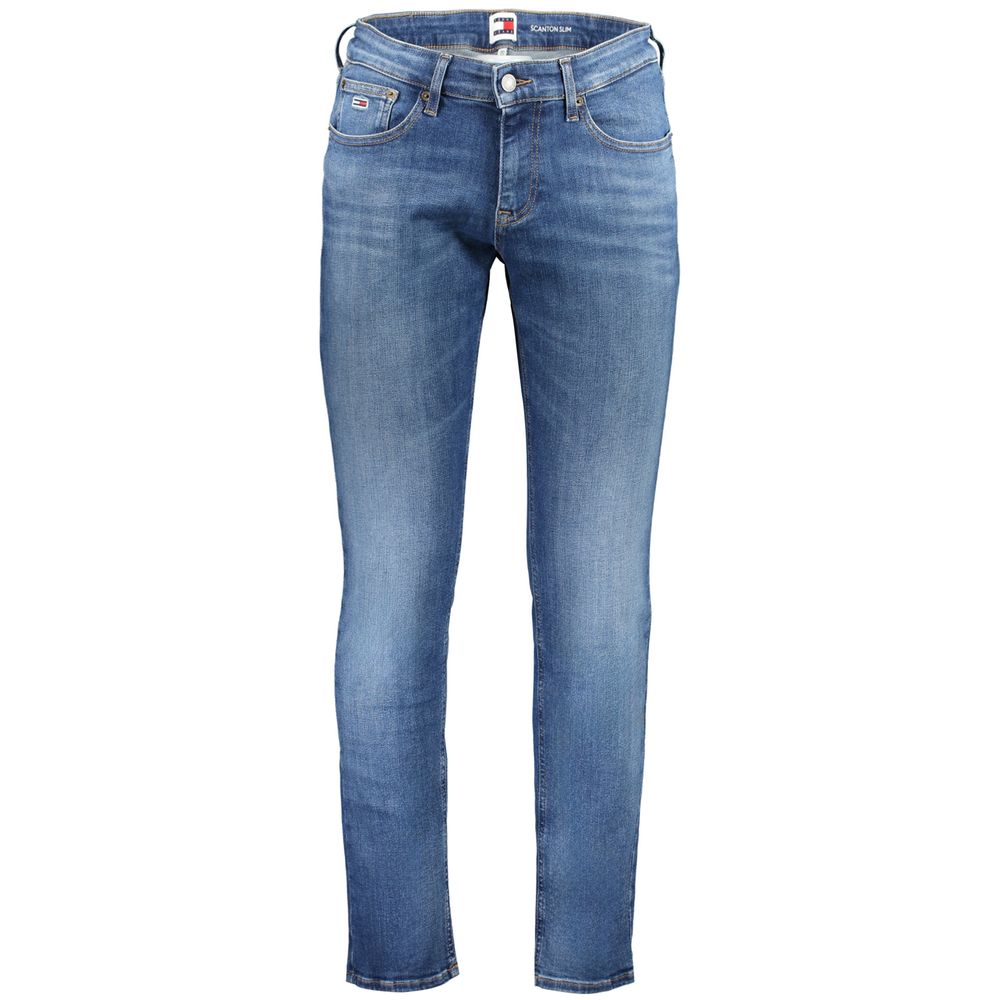 Blue Cotton Men Jeans-Tommy Hilfiger-LabelTerrace.com