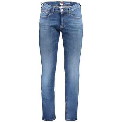 Blue Cotton Men Jeans-Tommy Hilfiger-LabelTerrace.com