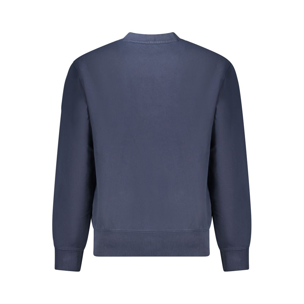 Blue Cotton Men Sweater-Hugo Boss-LabelTerrace.com