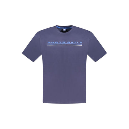 Blue Cotton Men T-Shirt-North Sails-LabelTerrace.com