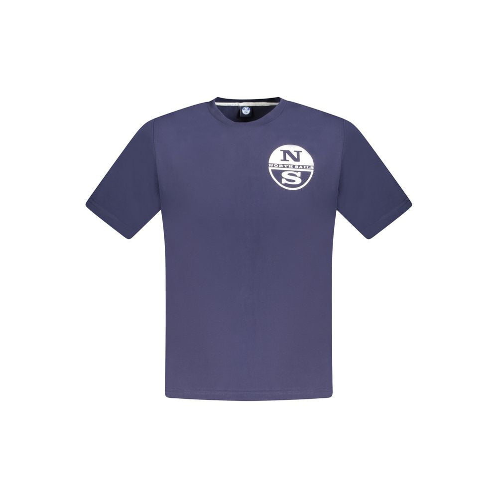 Blue Cotton Men T-Shirt-North Sails-LabelTerrace.com