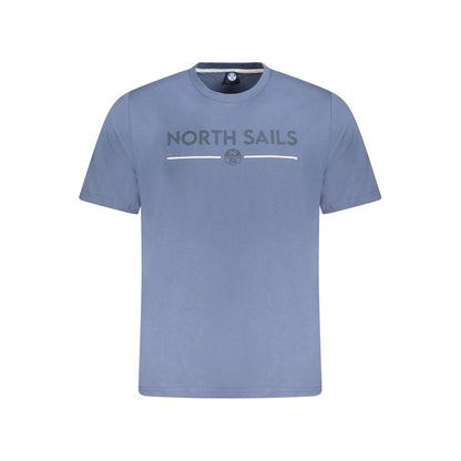 Blue Cotton Men T-Shirt-North Sails-LabelTerrace.com