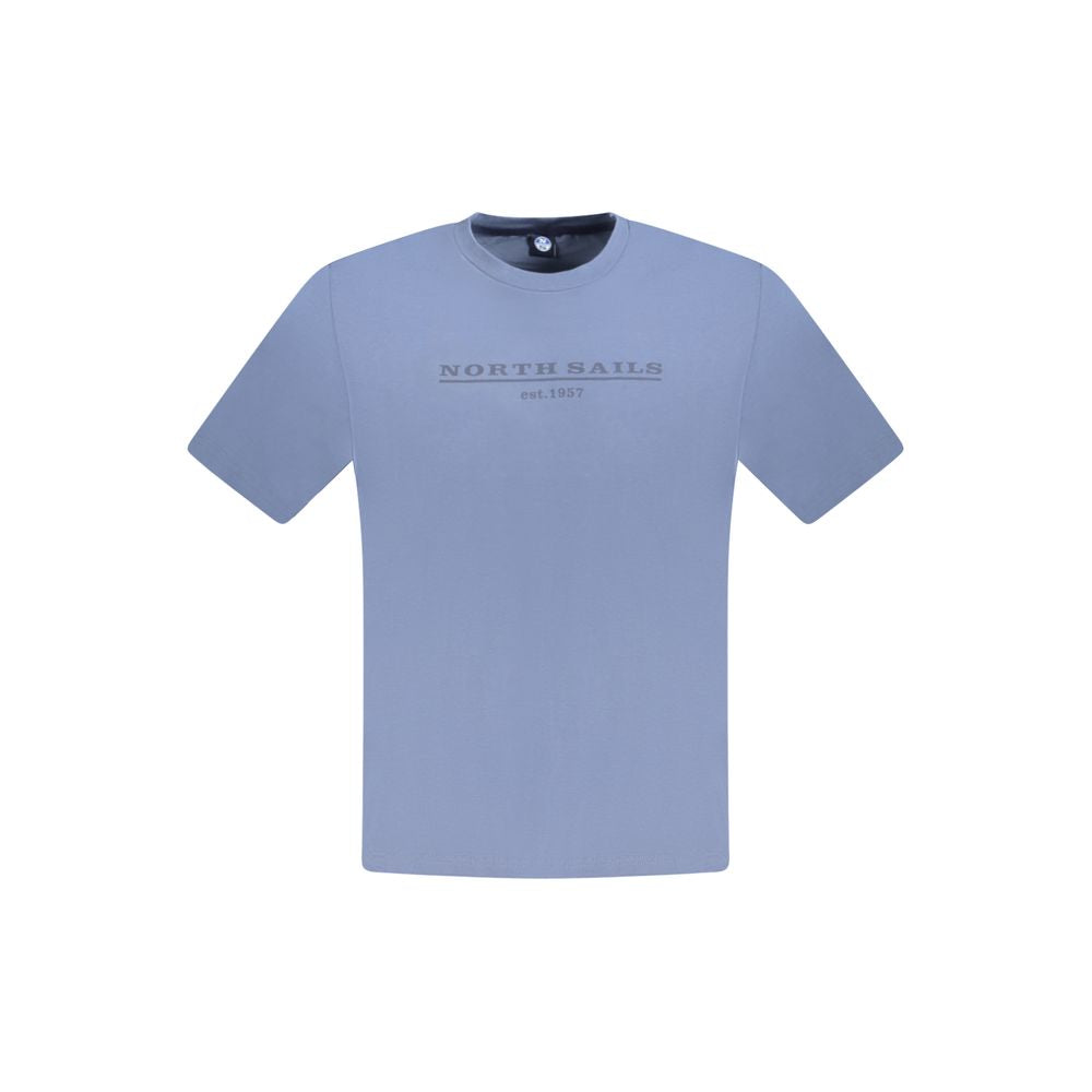 Blue Cotton Men T-Shirt-North Sails-LabelTerrace.com