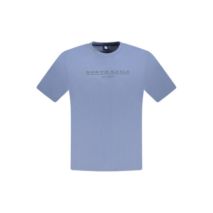 Blue Cotton Men T-Shirt-North Sails-LabelTerrace.com