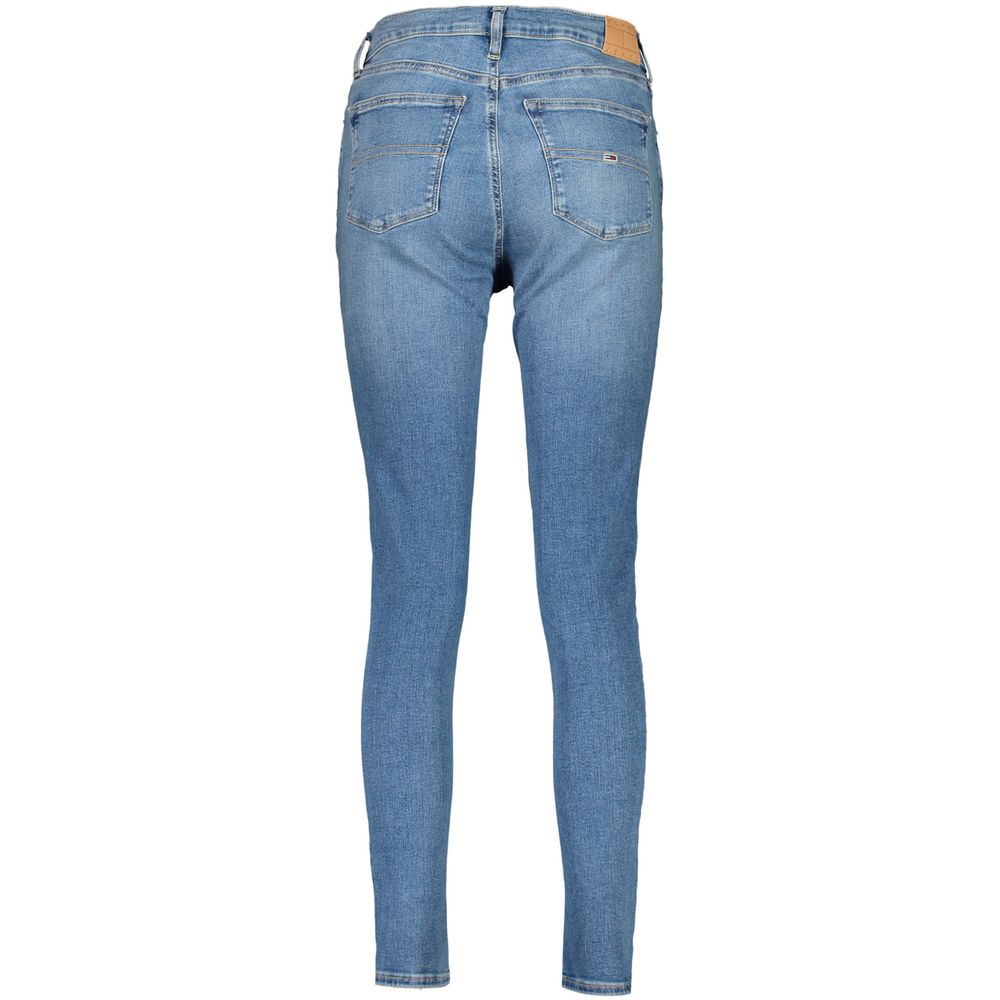 Blue Cotton Women Skinny Jean-Tommy Hilfiger-LabelTerrace.com