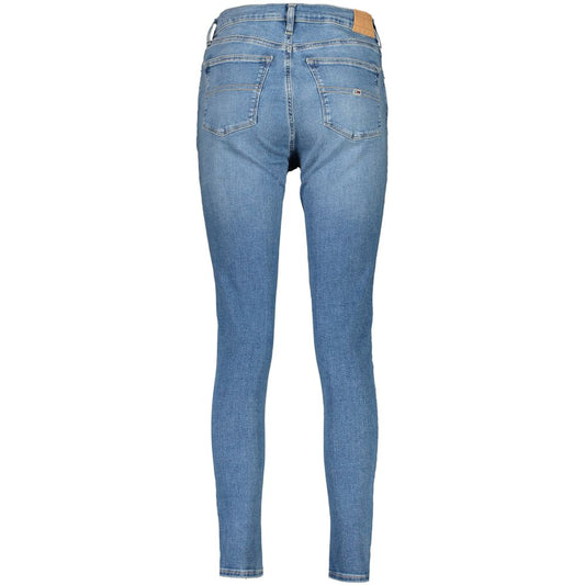 Blue Cotton Women Skinny Jean-Tommy Hilfiger-LabelTerrace.com