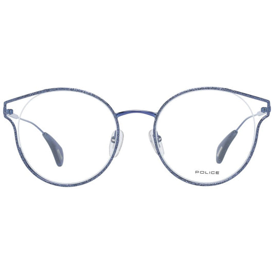 Blue Metal & Plastic Glasses (Frames)-Police-LabelTerrace.com
