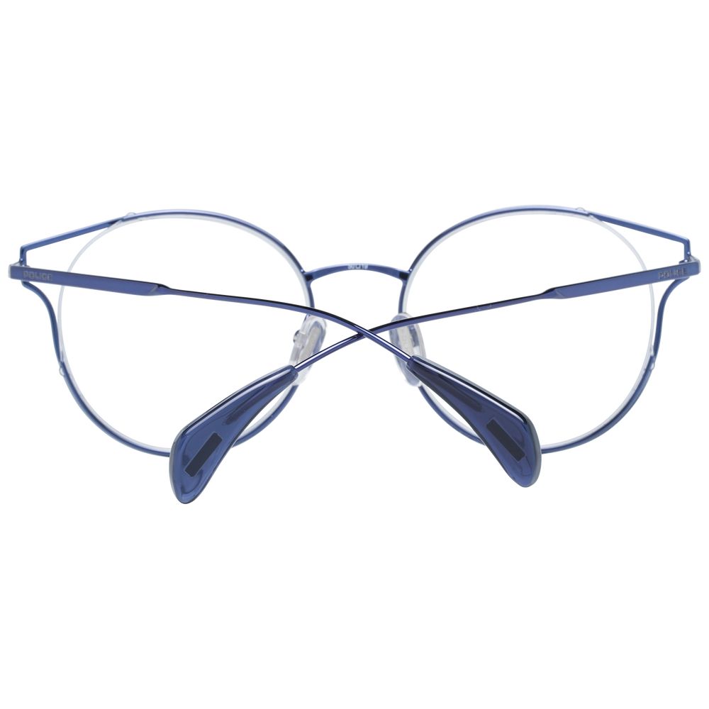 Blue Metal & Plastic Glasses (Frames)-Police-LabelTerrace.com