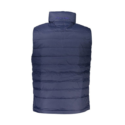 Blue Polyamide Men Jacket-La Martina-LabelTerrace.com