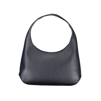 Blue Polyester Handbag-Tommy Hilfiger-LabelTerrace.com