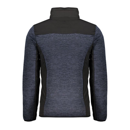 Blue Polyester Men's Sports Jacket-Norway 1963-LabelTerrace.com