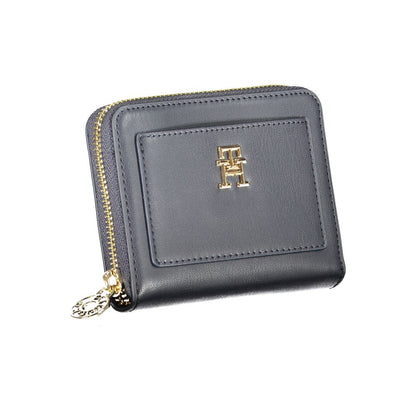 Blue Polyethylene Wallet-Tommy Hilfiger-LabelTerrace.com