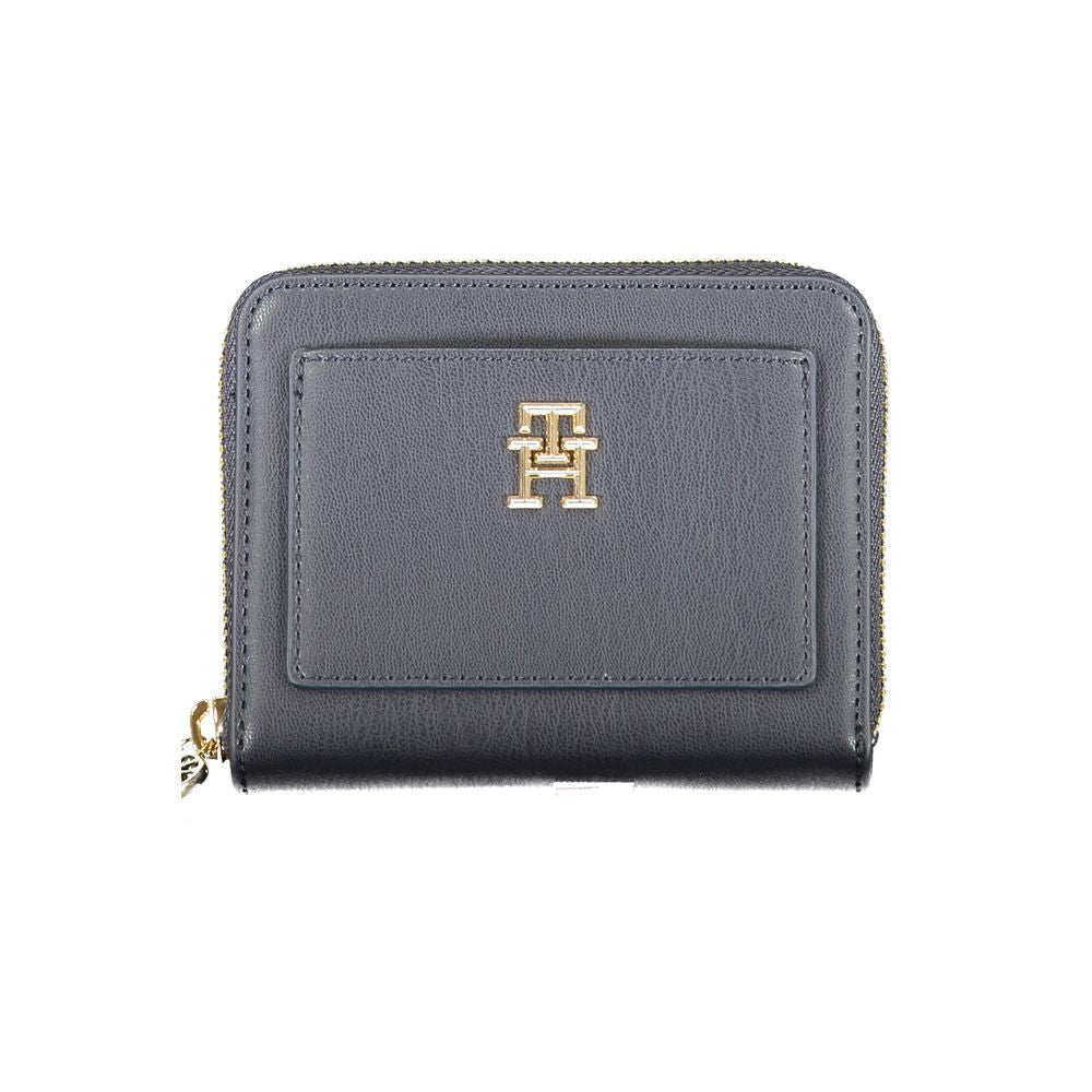 Blue Polyethylene Wallet-Tommy Hilfiger-LabelTerrace.com