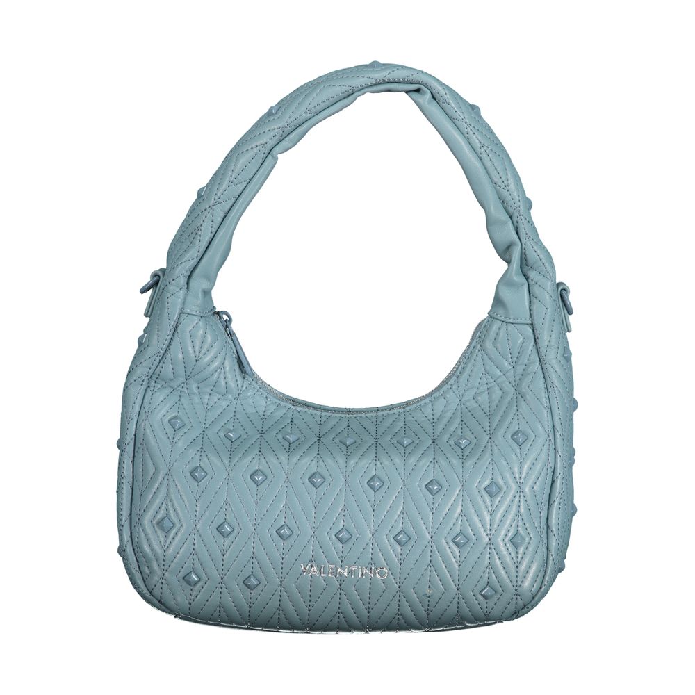 Blue Polyethylene Women Handbag-Mario Valentino-LabelTerrace.com