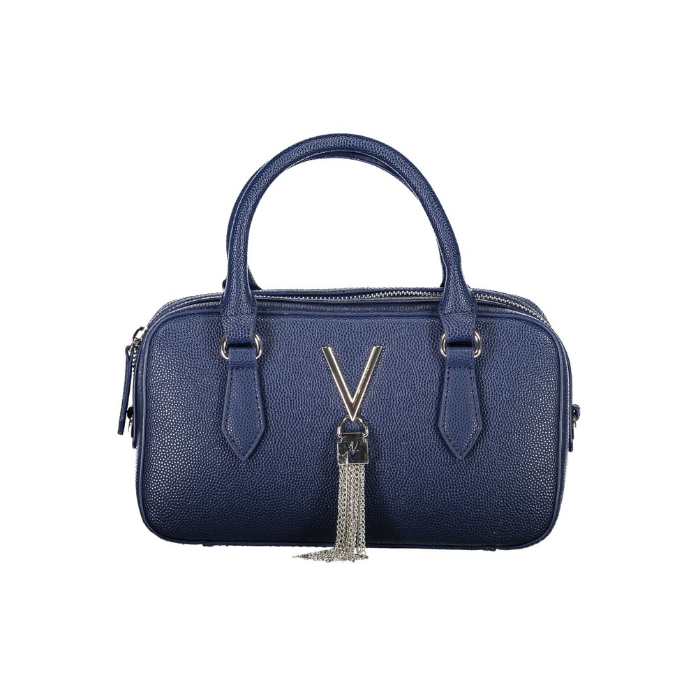 Blue Polyethylene Women Handbag-Mario Valentino-LabelTerrace.com