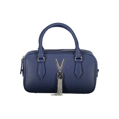 Blue Polyethylene Women Handbag-Mario Valentino-LabelTerrace.com