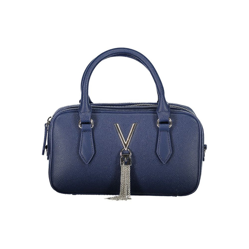 Blue Polyethylene Women Handbag-Mario Valentino-LabelTerrace.com