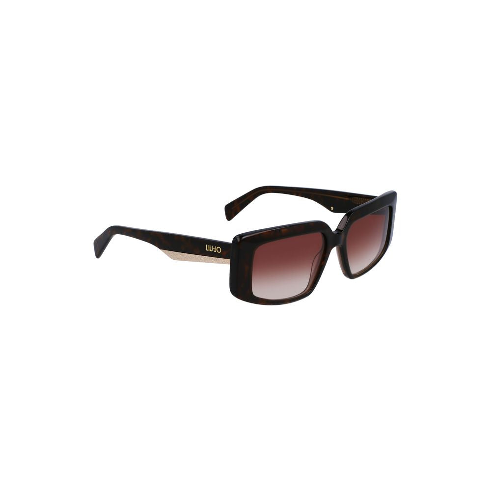 Brown Acetate Women Sunglasses-Liu Jo-LabelTerrace.com