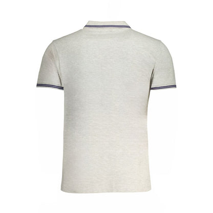 Brown Cotton Men Polo Shirt-Cavalli Class-LabelTerrace.com