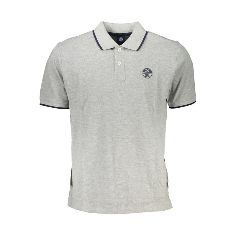Brown Cotton Men Polo Shirt-North Sails-LabelTerrace.com