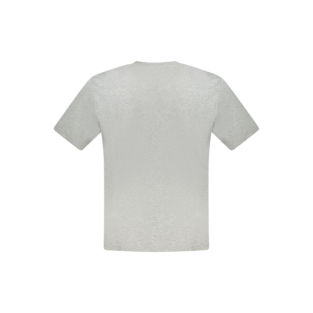 Brown Cotton Men T-Shirt-North Sails-LabelTerrace.com