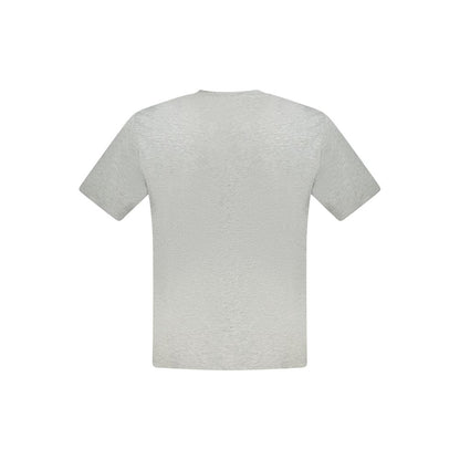 Brown Cotton Men T-Shirt-North Sails-LabelTerrace.com