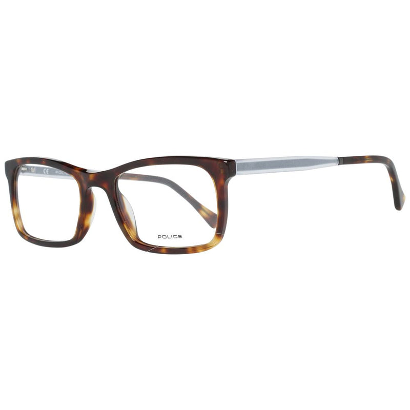 Brown Plastic Glasses (Frames)-Police-LabelTerrace.com