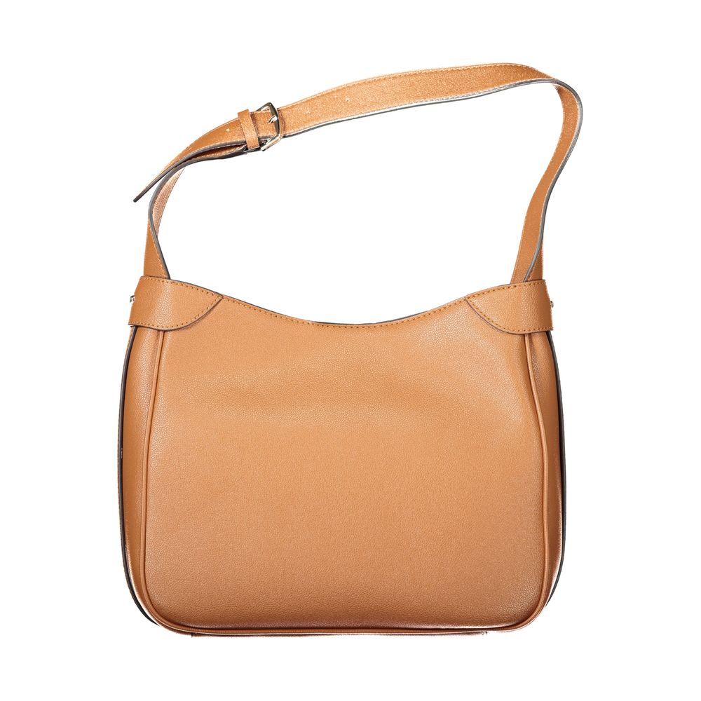 Brown Polyethylene Women Handbag-Guess Jeans-LabelTerrace.com