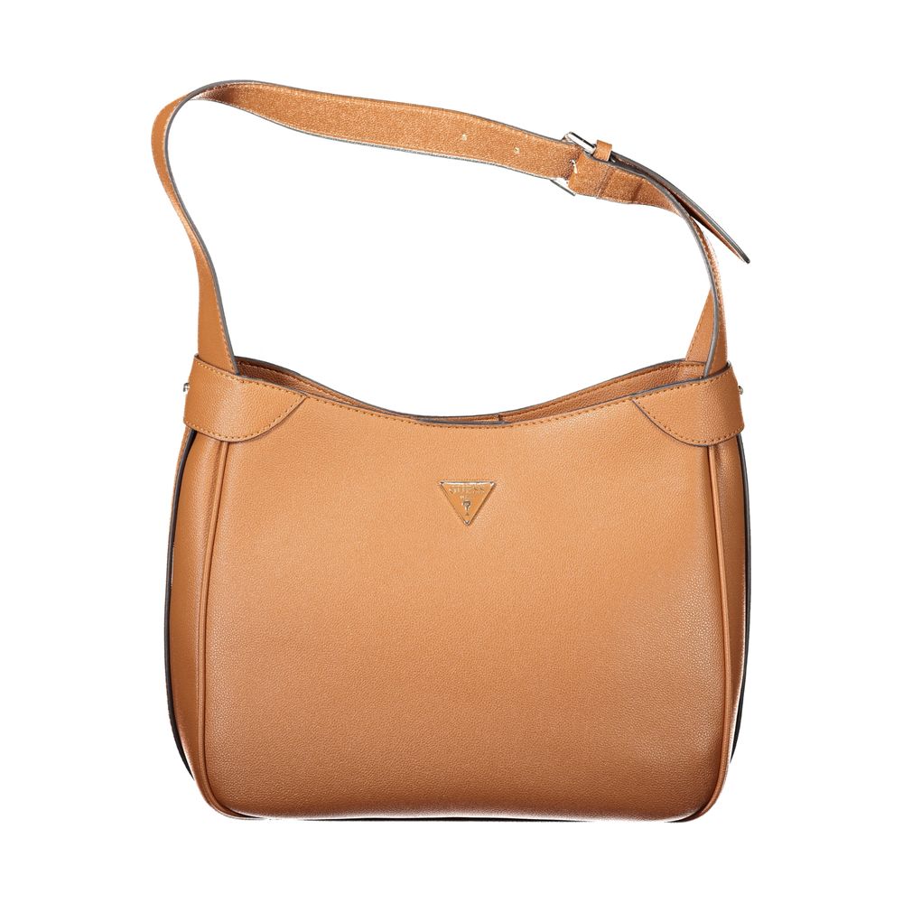 Brown Polyethylene Women Handbag-Guess Jeans-LabelTerrace.com