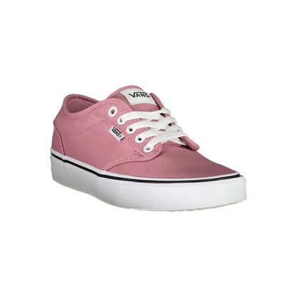 Chic Pink Sneakers with Contrast Laces-Vans-LabelTerrace.com