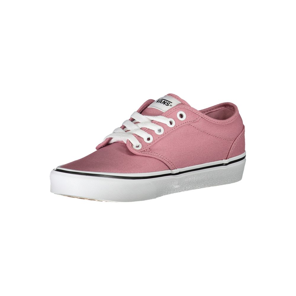 Chic Pink Sneakers with Contrast Laces-Vans-LabelTerrace.com