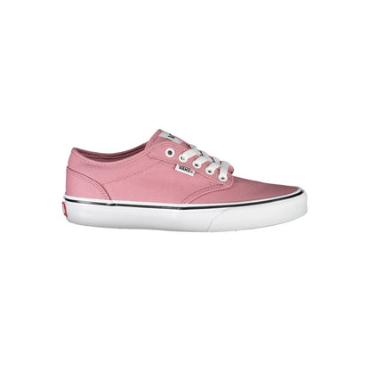 Chic Pink Sneakers with Contrast Laces-Vans-LabelTerrace.com