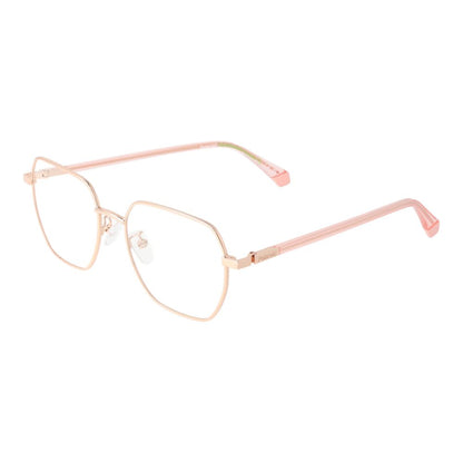 Gold Women Glasses Frame