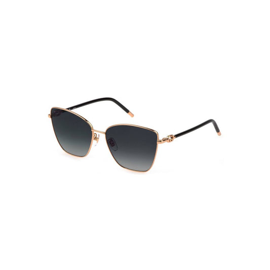 Gold Metal Women Sunglass-Furla-LabelTerrace.com