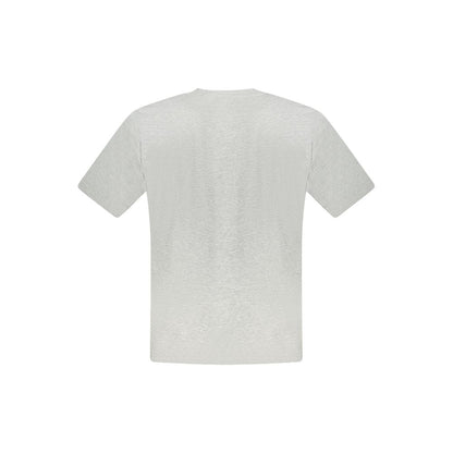 Gray Cotton Men T-Shirt-North Sails-LabelTerrace.com